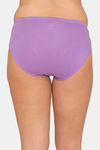 Zivame Anti-Microbial Low Rise Full Coverage Hipster Panty (Pack of 3) - Multicolor — thumbnail 3